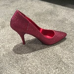 Pink Rinestone heels